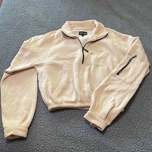 Oversized Cropped sweatshirt